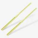 Dunkive 2 Pack Rosary Cord Knotting Tool, #7#9 and #36 Dual Head Twine Knotting Tool, Rosary Making Supplies, Beads Tying Kit, Beading Cord Kit for Jewelry, Fishing Hook, Bracelet(Yellow)