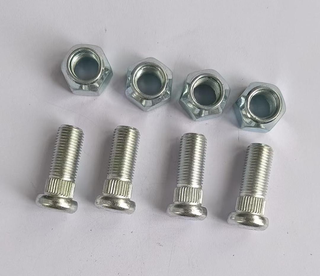 4PCS Wheel Bolt Lug Studs 101922201 416-061 & 4pcs Nuts Compatible with Club Car DS Golf Cart Gas Electric 1982-up Replace 1034779-01 4PCS Wheel Bolt Lug Studs 101922201 416-061 & 4pcs Nuts Compatible with Club Car DS Golf Cart Gas Electric 1982-up Replace 1034779-01