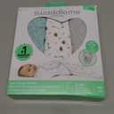 SwaddleMe by Ingenuity Easy Change Baby Swaddle in Size Small/Medium, 0-3 Months, 7-14 Pounds, 3-Pack with Easy Change Zipper - Little Bees