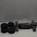 CROBOLL Mini 1:10 Carbon Fiber RC Car Roller for Adults, 4X4 Off-Road RC Truck with Central Differential Transmission Structure, All Terrain RC Monster Truck Supporting the Battery with Different Size