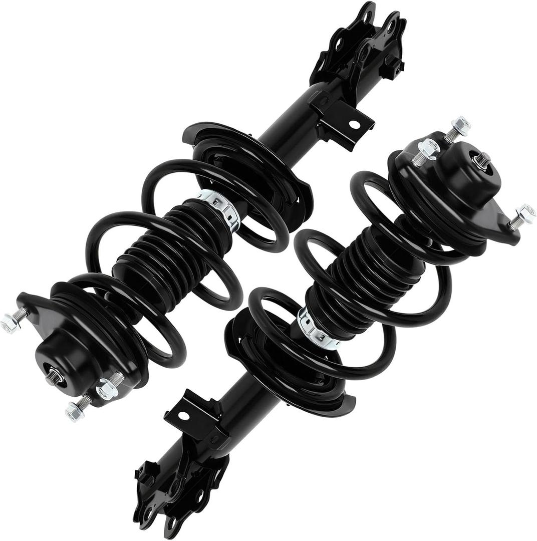 cciyu Front Complete Struts shock and Struts Fits for 2012 2013 2014 for Hyundai Sonata 2012 2013 2014 2015 for Kia Optima 1333505L 1333505R Quick Struts Assembly FWD -2PCS