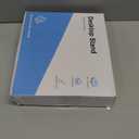 HOWENS 13-17.3" Monitor Stand with 360° Swivel Base, 75mm VESA Single-Arm Mount w/ M4 Screws for Portable Monitor, Adjustable Angle & Tilt & Rotation - Touchscreen Desktop Display Stand (Black)