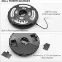 Umbrella Light, Patio Umbrella Lights 3 Brightness Mode 28 LED at 220LM, Built-in Lithium Battery Operated, Patio Umbrella Cordless Light for Camping Tent or Outdoor Use