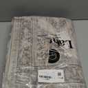 Lahome Oriental Hallway Runner Rug Non Slip, 2.5x8 Kitchen Washable Runner Soft Hallway Rug, Traditional Ultra-Thin Carpet for Bathroom Entryway Laundry Room, Grey/Brown