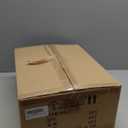 QMNHAU 27'' Farmhouse Gold Chandeliers for Dining Room Light Fixtures, 6Light Modern White Fabric Pendant Light Fixture Adjustable Industrial Chandeliers for Living Room Kitchen Entryway Foyer