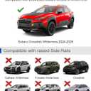 Wonderdriver 330lb Heavy Duty Lockable Roof Rack Cross Bars Compatible with Subaru Crosstrek Wilderness 2024-2026, All-Metal Aluminum Roof Rails Crossbars Rooftop Luggage Racks Bike Kayak Snowboard