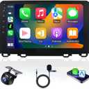 10.1 inch Car Radio for Honda CRV 2017 2018 2019 2020 2021 Upgrade Stereo Radio Replacement with CarPlay Touch Screen Android Auto Bluetooth GPS WiFi Backup Camera 8Core 4+64G