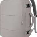 Taygeer Travel Backpack for Women, Carry On Rucksack with USB Charging Port and Shoe Pouch, Flight Approved Laptop Bookbag, College Gym Bag Casual Daypack for Weekender Business Hiking, Dark Brown