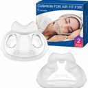 2 Packs Replacement Cushion for Airfit F30i Small, Size Under 1.3 Inches, Full Face Cushion, Snugly Fit & Secure Seal Replacement Supplies by Everness (S)