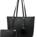 TANTOMI Tote Bags for Women, Handbags and Womens Purses Shoulder Purse Set for Travel Work