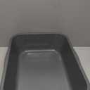 1 Pack Extra Large Dog Litter Box Pan Tray (ABS Material), Low Entry Jumbo Senior Litter Boxes for Multiple Kitten Big Cats, Pet Safe Indoor Dog Potty (Dark Gray, 20" L x 15" W)