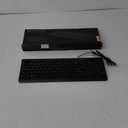 Lenovo 300 USB Keyboard, Wired, Adjustable Tilt, Ergonomic, Windows 7/8/10, GX30M39655, Black