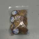 Whaline 50Pcs Dog Paw Wax Seal Stickers Pet Paw Envelope Seal Sticker Gold 3D Self-Adhesive Embossed Stickers for DIY Greeting Invitation Cards Snail Mails Wine Packages Gift Decor