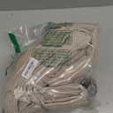 Taupe Burlywood Pinch Pleat Linen Curtains 102 Inches Long 70 Inch Wide for Patio Sliding Door Light Filtering Semi Sheer Pleated Drapes Back Tab Extra Wide 70 x 102 Curtain for Living Dining Room