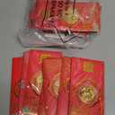 15 Pcs Chinese New Year Red Envelopes with Horse Coins 2026 Lunar New Year of the Horse Commemorative Coins Lucky Money Hong Bao Envelopes Zodiac Souvenir Coin for Blessing Health and Wealth