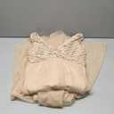 Women's Sequin Sparkly Dresses Evening Gowns Tulle Long Empire Waist Twist Formal Wedding Guest Party Maxi Dress (Medium, Champagne)