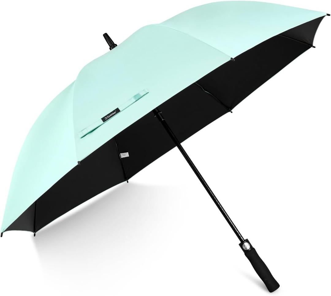 G4Free 54 Inch UV Protection Golf Umbrella Oversized Sun Stick Umbrella