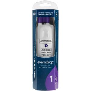everydrop by Whirlpool Ice and Water Refrigerator Filter 1, EDR1RXD1, Single-Pack , Purple