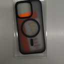 TORRAS for iPhone 16 Pro Case Translucent Matte Black | Compatible with MagSafe, Military Grade Drop Protection, Stronger Magnetic, Shockproof Airbag, Camera Control, Color Buttons, Slim Anti-Scratch