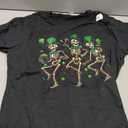 Skeleton Leperchaun Funny Skeleton Dancing St Patricks Day T-Shirt, Size: XL
