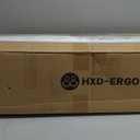 HXD-ERGO 42'' Foldable Mini Trampoline, Rebounder Trampoline with Adjustable Foam Handle, Fitness Trampoline for Indoor, Outdoor, Home Gym, Max Load 460lbs (Pink)