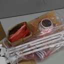 Globe Electric 52024 28" Swing Arm Architect Desk Lamp, Matte White, Rotary Switch on Shade, Partially Adjustable Arm, Modern Lighting for Bedroom or Office, Timeless, Indoor Lights (With Base)