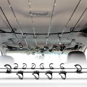 2 x OJYDOIIIY Fishing Rod Holder for Car, Fishing Pole Storage Inside Carrier Racks for Vehicles like SUV,Truck,Van