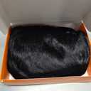 Pixie wigs Human Hair Short Wigs for Women Glueless Short Layered Pixie Cut Human Hair Wig With Bangs Brazilian Virgin Human Hair Wig Wear and Go Wig Natural 1b Color(natural black 1b)