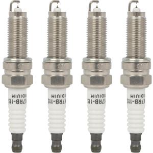 ECCPP Set of 4 Compatible with 2017-2020 for Alfa Romeo for Giulia,2018-2020 for Jeep for Wrangle #90219 Platinum Iridium Spark Plugs
