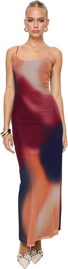 Princess Polly Women's Amoret Maxi Dress (Purple, M)