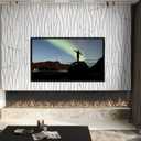 STICKGOO Wave Wall Panels for Interior Wall Decor, White Marble Mixed Gold Thread 3D Wall Panels Accent Wall, Decorative PVC Panels for Living Room Bedroom TV Background