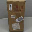 JHY Design Gold Decorative Lanterns 16" H Stainless Steel Candle Lanterns with Tempered Glass for Indoor Outdoor Events Parities and Weddings