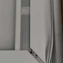 1 Pcs 24 x 38 Inches Entry Door Blinds for Raised Frame Window with Single Glass Panels Frame White Entry Door Blind Shade Window Glass Insert for Home Indoor Easy to Install Use Maintain