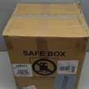 1.8 Cuft Safes for Home, Security Safe Box with Fireproof Waterproof Money Bag, Home Safes with Electronic Keypad Spare Key, Smart Alert, Digital Safety Box for Documents Valuables Jewelry