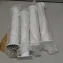 Olldag 4 Pcs Adjustable Height Bed Support Furniture Legs [with Screws] for Bed Frame,Metal Adjustable 10-17 inch for Bed/Sofa/Cabinet/Couch/Dresser/Table -Heavy Bed Replacement Legs (White)