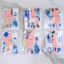 Winlyn 24 Sets Winter Decorations DIY Elf Ornaments Christmas Craft Kits Foam Elf with Snowflake Festive Foam Stickers for Kids Holiday Seasonal Gift Home Classroom Activities Party Favors