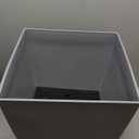 The HC Companies Santa Fe Square Self-Watering Pot - Lightweight Plastic Planter for Herbs & More - Durable Plant Pots for Indoor Plants & Outdoor Plants (16 Pebble Gray, Pack 1)