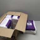 Poise Overnight Incontinence & Postpartum Pads for Bladder Leaks, 8 Drop Extra Coverage, 96 Count, (Long)