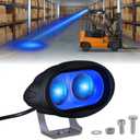 LED Forklift Safety Spot Light - 1500LM, Blue, 20W, DC12-80V