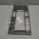 KIMISS Carbon Fiber Gear Panel Frame Cover for 3 2020-2023, Center Console Shift Trim Replacement, Stylish Upgrade Accessory