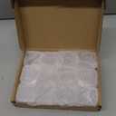 SATINIOR 24 Packs Small Clear Plastic Beads Storage Containers Box with Hinged Lid for Storage of Small Items, Crafts, Jewelry, Hardware (1.7 x 1.7 x 0.8 Inches)