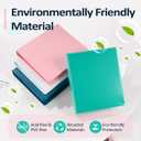 BinderX Extra Durable 1.5 Ring Binder, Round Ring 1.5 Inch Binders, Fits 325 Sheets of 8.5x11 Paper, Customizable View Cover with Inside Pockets, Cute 1.5" Binder, School Supplies for Girls, Green