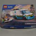 LEGO City Emergency Ambulance Toy - Building Sensory Toy for Kids, Boys and Girls, Ages 5+ - Educational, Learning Gift Idea for Birthdays and Holidays - Skateboarder and Driver Minifigures - 60451