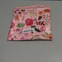 Floral Pillow Covers 18x18 Set of 2,Pink Farmhouse Floral Pillow Covers Decor Double Sided Pattern Cushion Cover Soft Pillow Case for Living Sofa Room Bed Porch Patio Square Pillow Cover