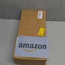 Front Door Handle Entry Door Lock Handle Set for Left or Right Handed Doors Reversible Interior Exterior Single Cylinder Lower Half Adjustable Lever Bright Brass, Non-Locking (Silver)