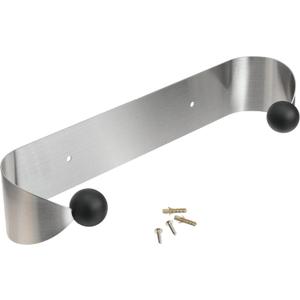 Prodyne Under Cabinet Paper Towel Holder, Silver and Black Small