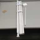 Privacy Venetian Blind, Aluminum Venetian Blind for Indoor Windows, 25Mm Metal Slat, Cordless, for Office Home Windows Custom Size (White)