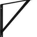 John Sterling THE MAX BRACKET Shelf Bracket, 20-inch, Black, 0049-20BKH