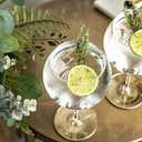 GLASSIQUE CADEAU Large 25 oz Copa de Balon Cocktail Glasses | Set of 2 | Big Crystal Balloon Goblets for Gin and Tonic, Sangria, Aperol Spritz, Limoncello Spritz, Hugo | Elegant Long Stemmed Glassware