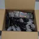 Brightown Smart C9 Christmas Lights Outdoor, 100 LED RGB C9 String Light with Remote, App Control, Music Sync, Connectable Waterproof Christmas Lights for House Tree Patio Holiday Xmas Decor